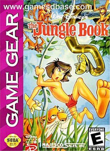  Walt 迪士尼 Games - The Jungle Book (Sega Game Gear)