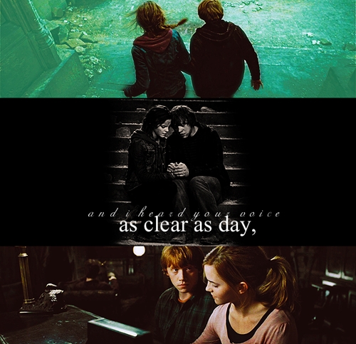  and i heard your voice as clear as day, ♥