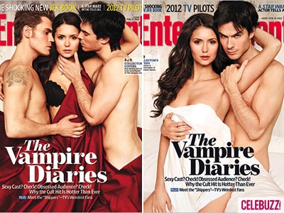  ‘Vampire Diaries’ Stars Go Nude For Entertainment Weekly (PHOTOS)