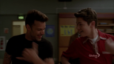Damian on Glee S3E12 (The Spanish Teacher)