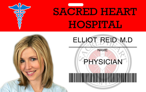  Elliot Reid ID Card
