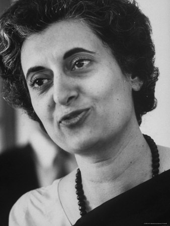  Indira Priyadarshini Gandhi ( 19 November 1917 – 31 October 1984