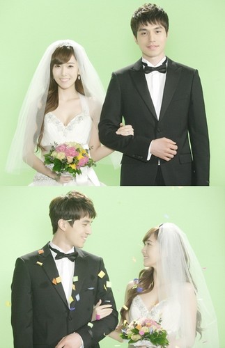  Jessica and Lee Dong Wook @ KBS Wild Romance Wedding Picture - Official