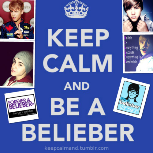  Justin Bieber-Keep calm...