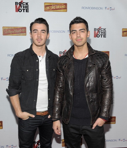  Kevin and Joe Jonas - 2012