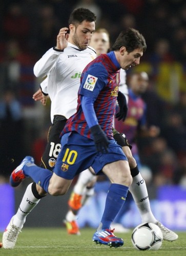  Lionel Messi: FC Barcelona (2) v Valencia CF (0) - Copa del Rey