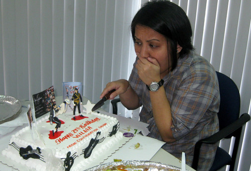  MJ birth cake