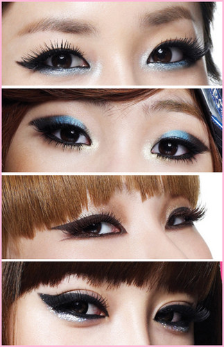  Makeup of Korean girl band 2NE1