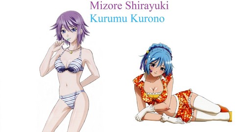 Mizore and Kurumu