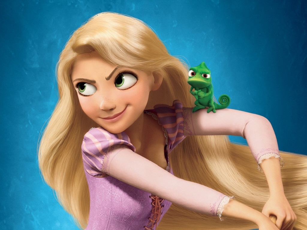 8. Rapunzel from Tangled - wide 6