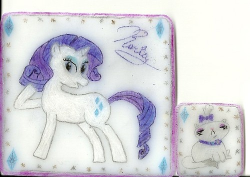  Rarity and Opal (by me)