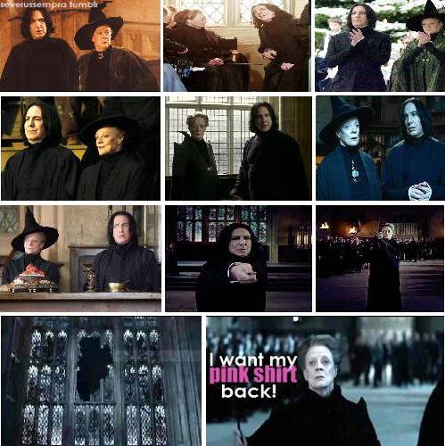  Snape and McGonagall -BFF