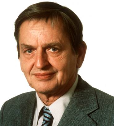  Sven Olof Joachim Palme (30 January 1927 – 28 February 1986)