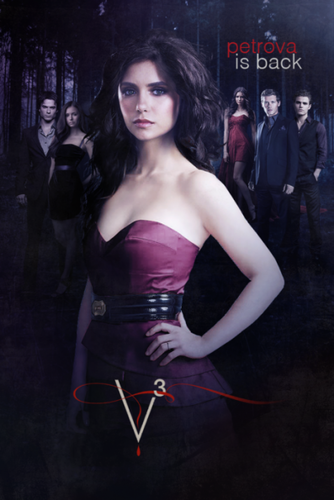  The Vampire Diaries - Episode 3.14 - Dangerous Liaisons - Promotional Poster & 방탄소년단 사진