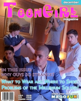  The Wanted (Homemade Magazine Cover )