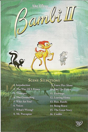  Walt Disney Inlays - Bambi 2
