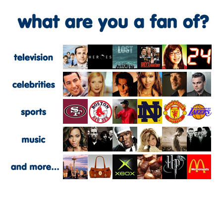 What Are You A Fan Of?