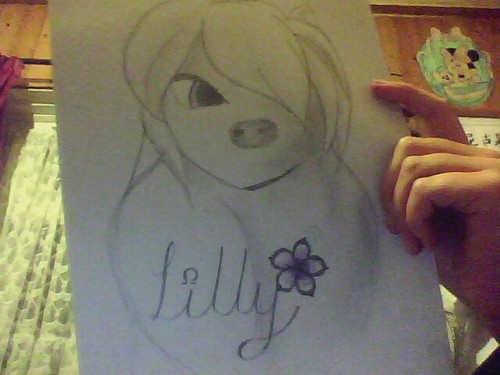  my drawing of lilly :P Xx