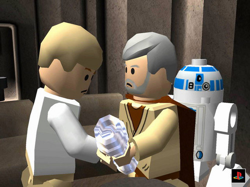  Luke , Obi Wan and Rd D2