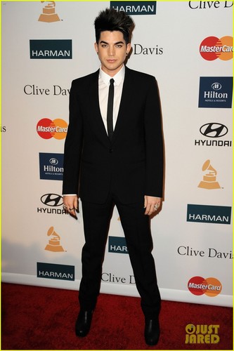  Adam Lambert: Clive Davis Pre-Grammy Gala