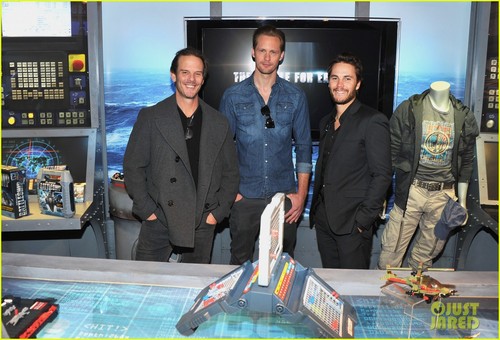  Alexander Skarsgard: 'Battleship' Hasbro Toy Fair!