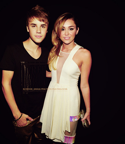  Bieber and Miley Cyrus