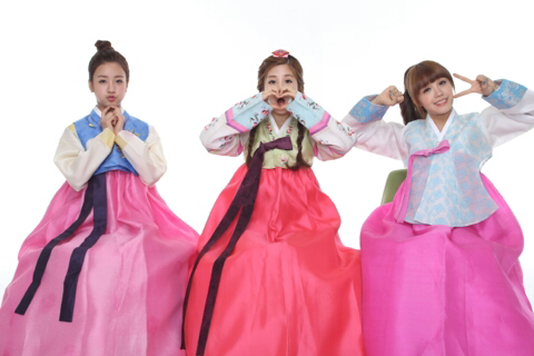  Bomi, Chorong and Eunji in Hanbok – Photoshooting