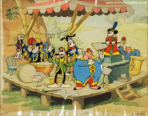  Disney Mickey topo, mouse Band Cel