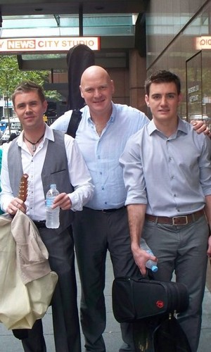  George, Emmet and Neil in Australia