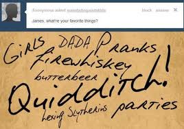  James Potter II's favorito Things