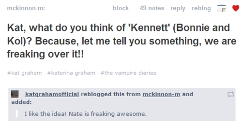  Kat ships Kennet?