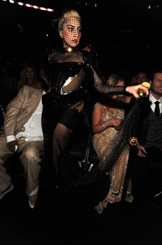  Lady Gaga at the Grammys