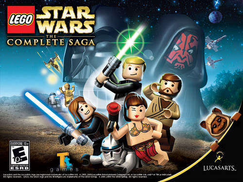  Lego bintang Wars The Complete Saga wallpaper