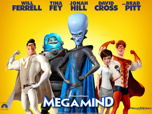  Megamind Movie achtergrond