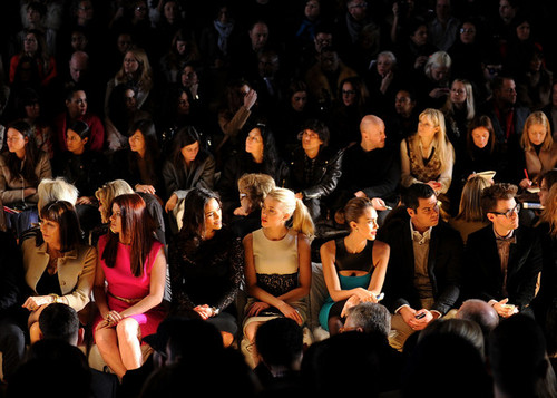  Michael Kors - Front Row - Fall 2012 Mercedes-Benz Fashion Week (February 15)