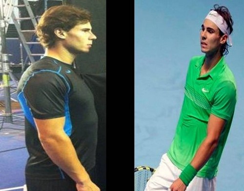  Nadal is already out of shape ..