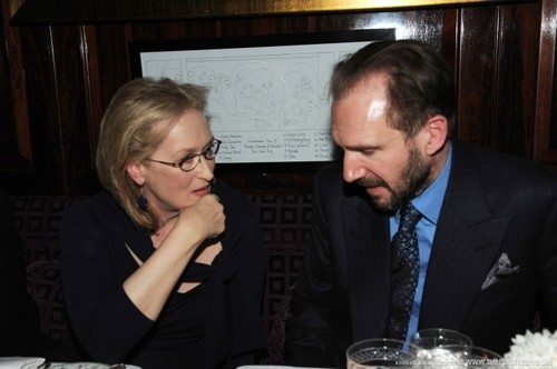  Pre-BAFTA रात का खाना [February 11, 2012]