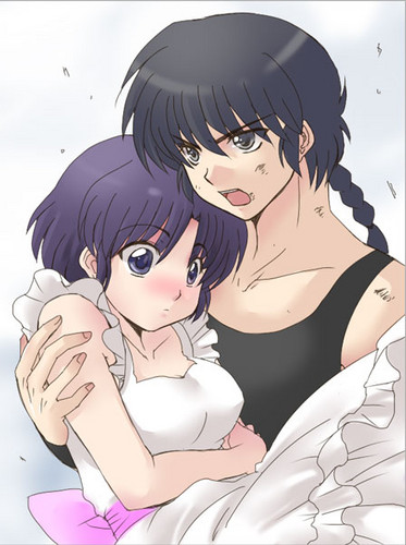  Ranma and Akane [ Ranma Saotome + AKane Tendo ] _ animé couple