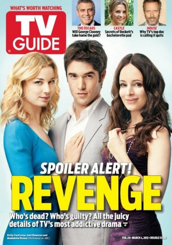  Revenge - TV Guide Magazine Cover - Feb 2012
