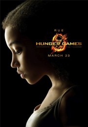  The Hiunger games Movie-Katniss, Rue, Effie, GLimmer