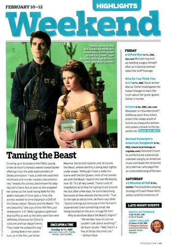  Tv Guide: Taming The Beast 記事
