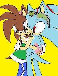  Victoria the hedgehog as me and Max the hedgehog as my husband