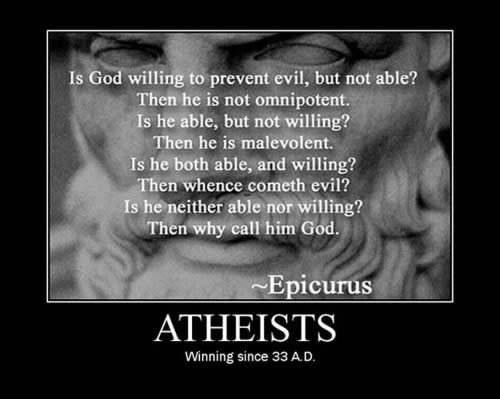  atheists winning