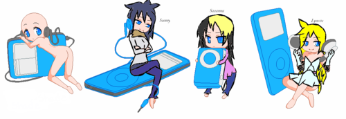  .:.IPODS ARE FUN!.:. ~ Gift Sunny, Savanna, and Lynette