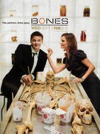  BONES（ボーンズ）-骨は語る- and Booth poster