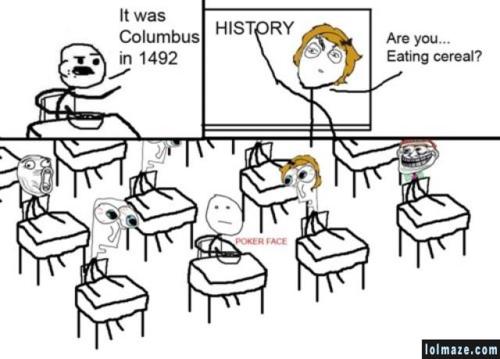  Cereal Guy in History Class
