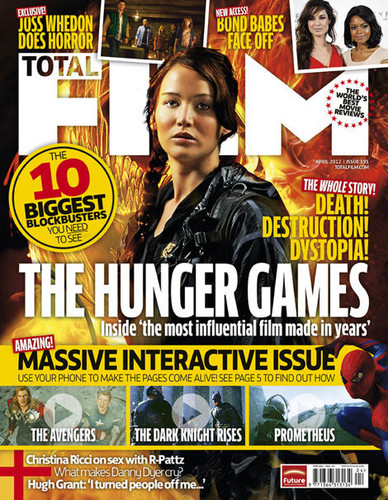  Katniss on the cover of Total Magazine
