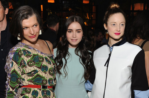  Lily Attends Marni At H&M Collection Launch