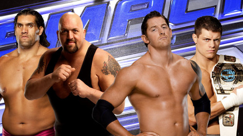  Wade Barrett,Cody Rhodes,Big Show,The Great Khali