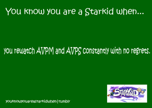  wewe know your a Starkid when...
